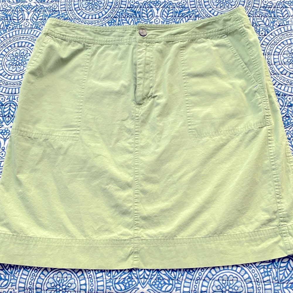 Sigrid Olsen SO blue skirt, size 12